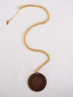 The long life mandala necklace
