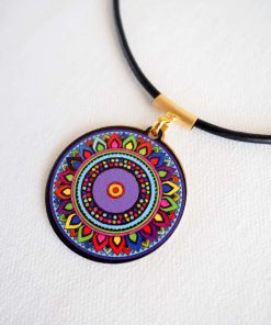 Colorful Mandala necklace