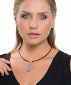 Cosmic mandala necklace