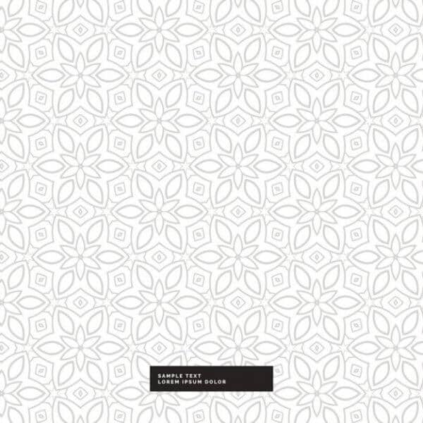 cute-silver-floral-pattern-on-a-white-background_1017-4614
