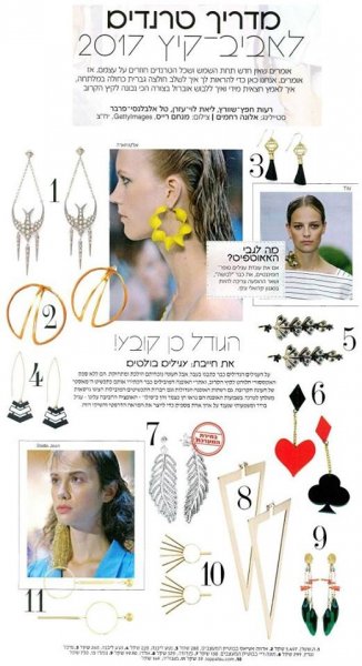 נטע ליבנה תכשיטים מעוצבים בעיתונות