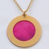 Cosmic pink pendant