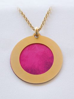 Cosmic pink pendant