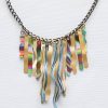 A colorful golden stalactite chain