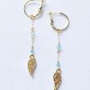 Angel wings earrings