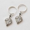 Silver kaya earrings