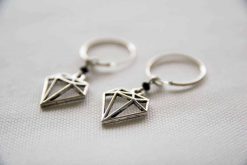 Silver kaya earrings