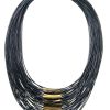 Urban black gold chain