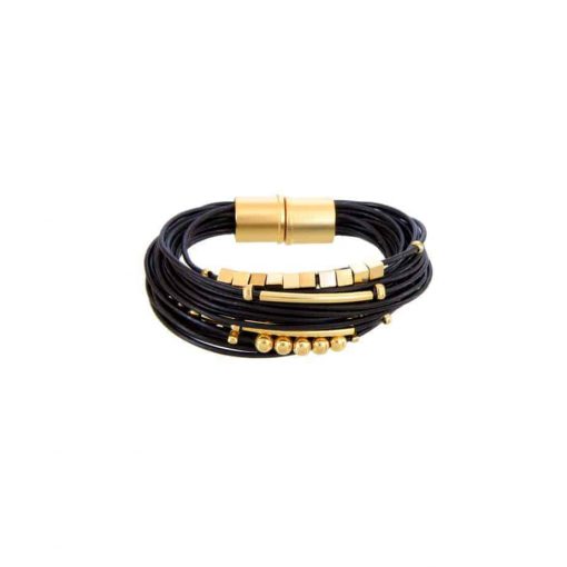 Urban Black Gold Bracelet