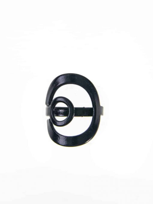 Black Wave Ring