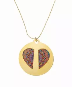 Necklace "Mandela" flower delicate life
