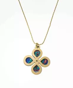 Necklace "Mandela" flower delicate life