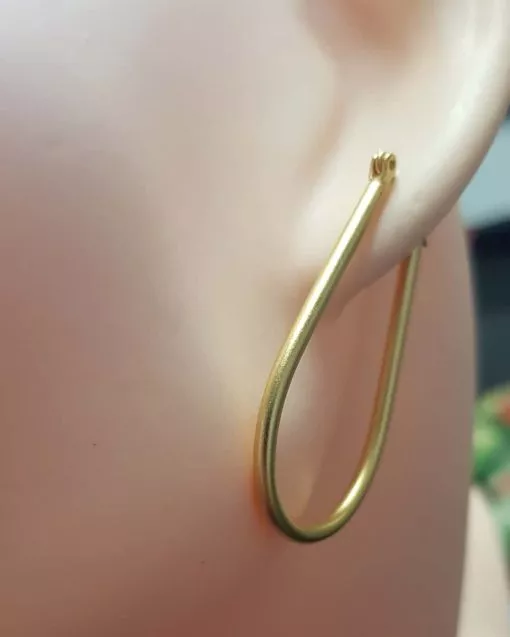 Classic hoop earrings - Image 2