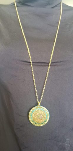 Two-sided "BE THE LOVE" chain