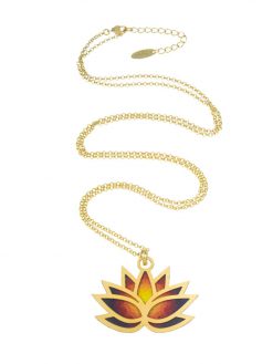 Two-sided fire lotus chain